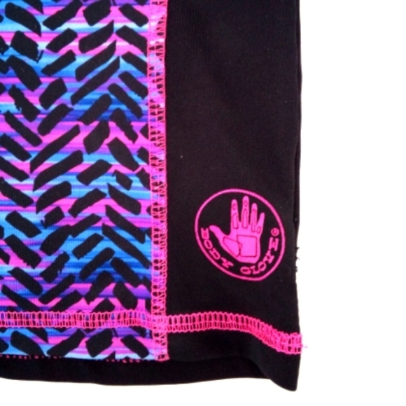 Body Glove 18 Months Workout Spandex Gymnastics Set Black Purple 2 Piece - Picture 5 of 14